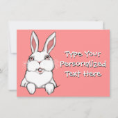 イースターパーティの招待状イースターカパーソナライズされたード 招待状 (正面)