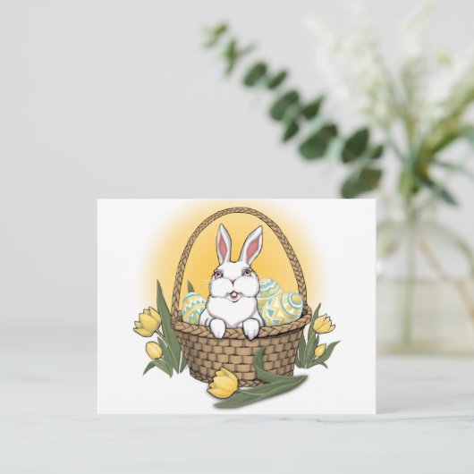 イースターパーティの招待状イースターパーソナライズされたカード 招待状 (スタンド正面)