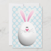 イースターパーティの招待状カード 招待状 (裏面)