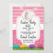 イースターパーティの招待状カード 招待状 (正面)