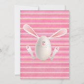 イースターパーティの招待状カード 招待状 (裏面)