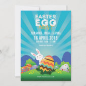 イースターパーティの招待状 招待状 (正面)