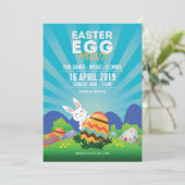 イースターパーティの招待状 招待状 (スタンド正面)