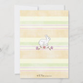 イースターパーティの招待状 招待状 (裏面)