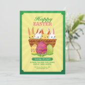 イースターパーティの招待状 招待状 (スタンド正面)