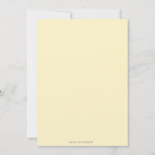 イースターパーティの招待状 招待状 (裏面)