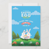 イースターパーティの招待状 招待状 (正面)