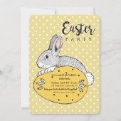 イースターパーティの招待状 招待状 (正面)