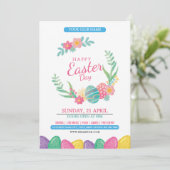 イースターパーティの招待状 招待状 (スタンド正面)