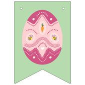 イースターパーティーの卵のバンティング バンティングフラッグ (第1の旗)