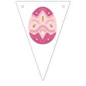 イースターパーティーの卵バナー バンティングフラッグ (第1の旗)