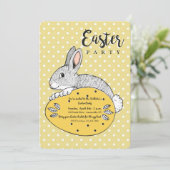 イースターパーティーの招待状 招待状 (スタンド正面)