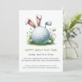 イースターパーティーゴルフ招待状 招待状 (スタンド正面)