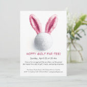 イースターパーティーゴルフ招待状 招待状 (スタンド正面)