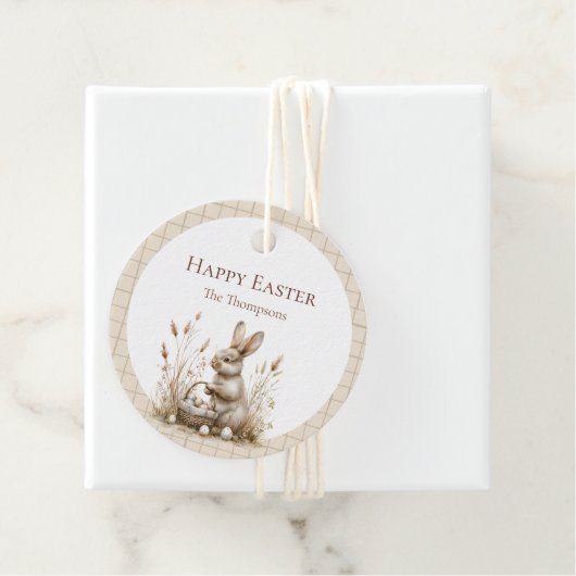 イースターパーティーバニーベージュボホ フェイバータグ (インサイチュ)