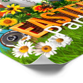 イースターパーティーバニー ポスター (角)