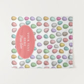 イースターパーティービュッフェBrunchランチテーブルランナー タペストリー (正面(横))