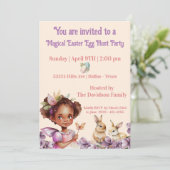 イースターパーティーフローラかわいい女の子とブンニー シーズンカード (スタンド正面)