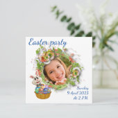 イースターパーティー。あなたのベビー。 招待状 (スタンド正面)