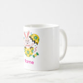 イースターパーティー ウサギの飛び出し  コーヒーマグカップ (正面右)