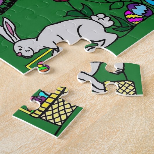 イースターパーティー ジグソーパズル (側面)