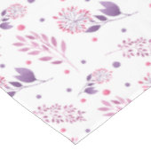 イースターパープルとレッドフローラ テーブルクロス (アングル)