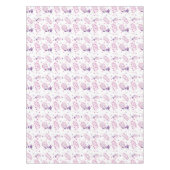 イースターパープルとレッドフローラ テーブルクロス (正面)