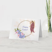 イースターパープルフローラ天使 シーズンカード (正面)