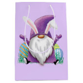 イースターパープル格言 ミディアムペーパーバッグ (正面)