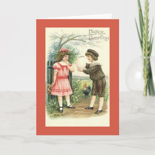 イースタービクトリアングリーティングカード シーズンカード (正面)