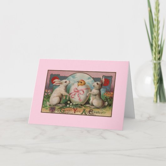 イースタービクトリアングリーティングカード シーズンカード (正面)