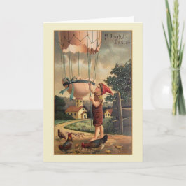 イースタービクトリアングリーティングカード シーズンカード