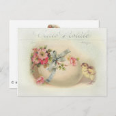 イースタービクトリアンシックと卵 シーズンポストカード (正面/裏面)