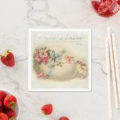 イースタービクトリアンシックと卵 スタンダードカクテルナプキン (インサイチュ)