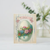 イースタービクトリアンフラワーエッグ シーズンポストカード (スタンド正面)