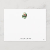 イースタービクトリアンフラワーエッグ シーズンポストカード (裏面)