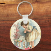 イースタービクトリアン卵 キーホルダー (正面)