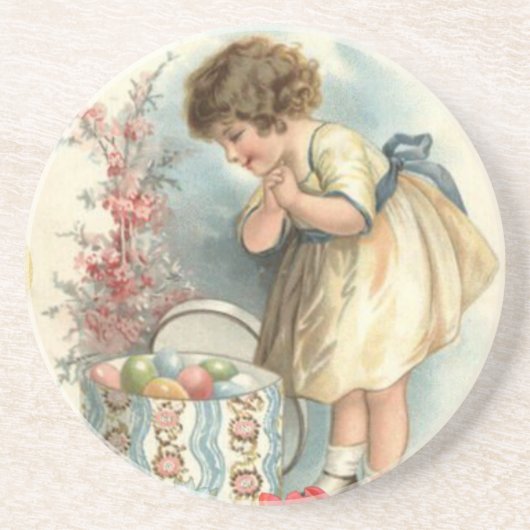 イースタービクトリアン卵 コースター (正面)