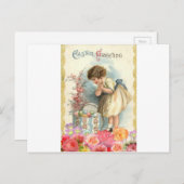 イースタービクトリアン卵 シーズンポストカード (正面/裏面)