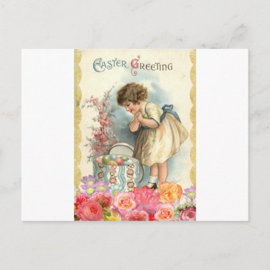 イースタービクトリアン卵 シーズンポストカード (正面)