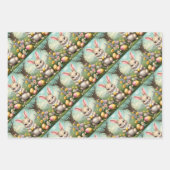 イースタービクトリアン、ウッドランド・イースター、ボホ・イースター、 ラッピングペーパーシート (正面3)