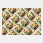 イースタービクトリアン、ウッドランド・イースター、ボホ・イースター、 ラッピングペーパーシート (正面)