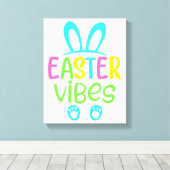 イースタービベスパステル キャンバスプリント (インサイチュ (ウッドフロア))