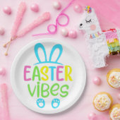 イースタービベスパステル ペーパープレート (パーティー)