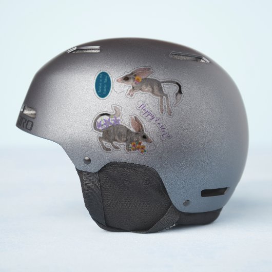 イースタービルビーの花 シール (ヘルメット側面)