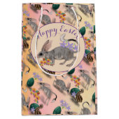 イースタービルビー&オーストラリアの花 ミディアムペーパーバッグ (正面)