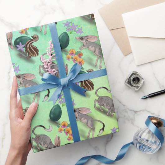 イースタービルビー&オーストラリアフラワーラッピング紙 ラッピングペーパー (ギフト)