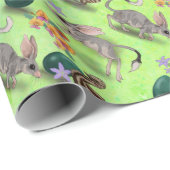 イースタービルビー&オーストラリアフラワーラッピング紙 ラッピングペーパー (ロールコーナー)