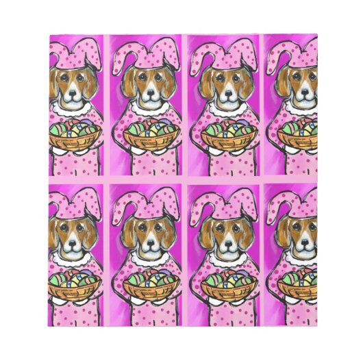 イースタービーグル ノートパッド (正面)