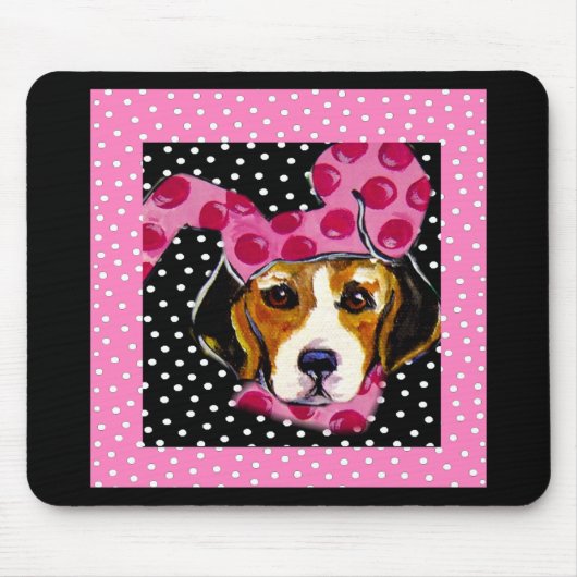 イースタービーグル マウスパッド (正面)